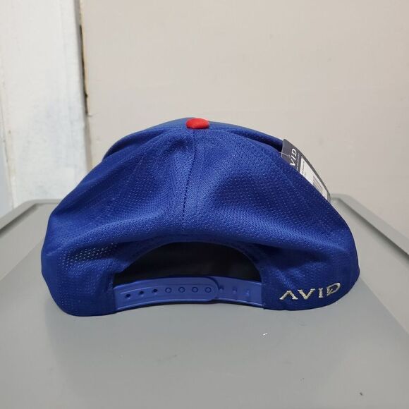Avid Watering Hole Hat / Cap Adjustable Snapback MH1221703 Blue/Red - Picture 5 of 10